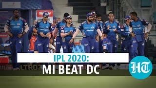 IPL 2020: Mumbai Indians beat Delhi Capitals by 5 wickets to take top spot