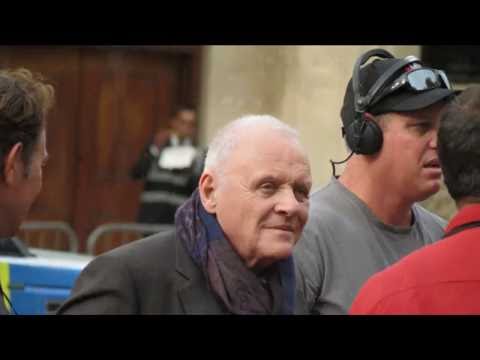 Transformers: The Last Knight filming set in London with Sir Anthony Hopkins