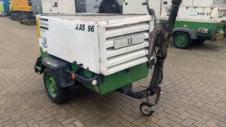 Myytävät Atlas Copco XAS 96 DD EU Deutz 5.3 m3 / min 35 kW 7 Bar mobiele Diesel Compr siirrettävä kompressori - Kuva 4 | Machineryline FI Atlas Copco XAS 96 DD EU Deutz 5.3 m3 / min 35 kW 7 Bar mobiele Diesel Compr siirrettävä kompressori | Kuva 4 - Machineryline