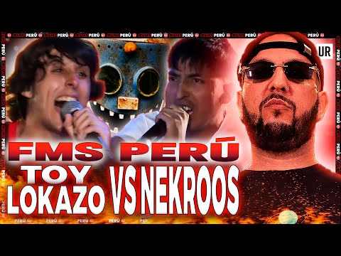 JAZE SIN PIEDAD CONTRA NEKROOS | PIEZAS REACCIONA A TOY LOKAZO VS NEKROOS | FMS PERÚ J10 2022