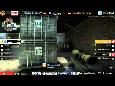 ServerForge vs. Playing Ducks | Spieltag 9, EPS Summer 2013 | de_cache