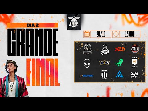 🚨 LAFF | SÉRIE B 🏆 GRANDE FINAL | DIA 2 | FREE FIRE AO VIVO🚨 #freefire