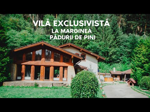Vilă exclusivistă la marginea pădurii de pini