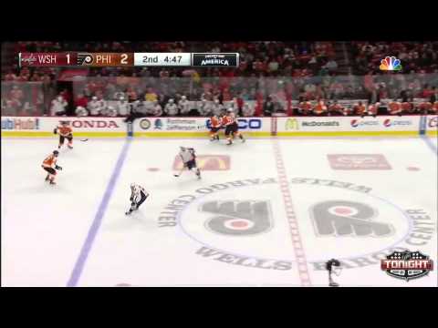 Game 60. Philadelphia Flyers vs Washington Capitals (22 february 2015)