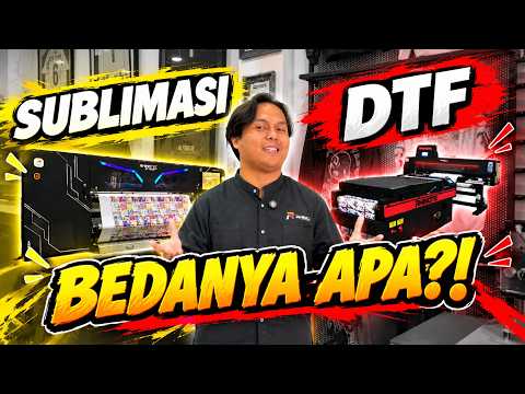 BANYAK YANG BELUM TAU! INI DIA PERBEDAAN SUBLIMASI DENGAN DTF!