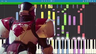 IMPOSSIBLE REMIX - Destiny 2 Rap - Fireborn - JT Machinima - Piano Cover