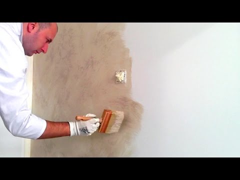 comment poser peinture effet beton