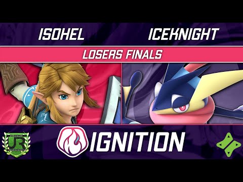 isohel (Link) vs IceKnight (Greninja) - Ignition 318 LOSERS FINALS