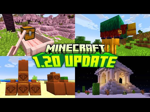 16 New Things Added to the Minecraft 1.20 Update! (New Biome, Mob & More!)
