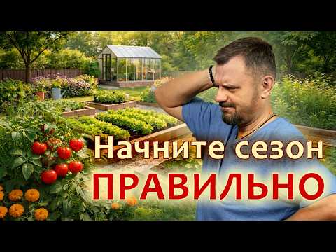 4 stages of the gardening season: what to do each month for a BIG harvest