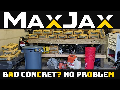 MaxJax Two Post Car Lift | Install | Concrete Reinforcement