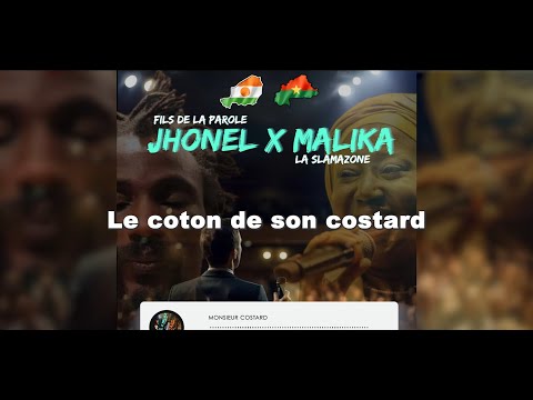 Jhonel x Malika la Slamazone "Mr Costard" #Slam #Poésie #GriotModerne