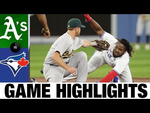 A's vs. Blue Jays Game Highlights (4/16/22) | MLB Highlights