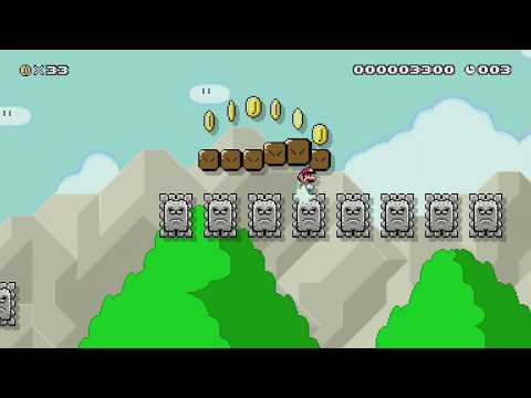 Maker Of The Week 1: Pedritopin by →★Will J★→ - Super Mario Maker - No Commentary 1bn