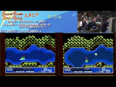 SGDQ 2014 Bonus Stream - Game 16 - Crystalis