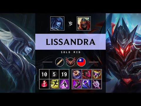 Lissandra Mid vs Zed - TW Grandmaster Patch 25.15