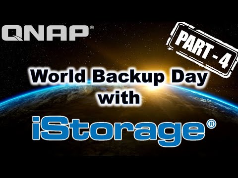 World Backup Day - Part 4 | Backup Your QNAP NAS to iStorage's Encrypted USB Hard Drive