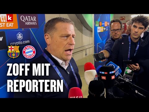 "Mach einen Trainerschein": Eberl platzt nach Kritik der Kragen | FC Barcelona - FC Bayern 4:1