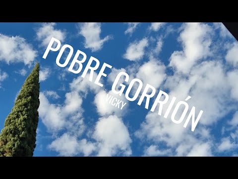 Pobre Gorrión//Vicky//Letra