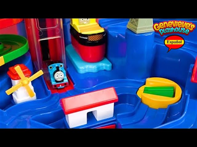 Vídeo relacionado con Lehoo Castle Tren Madera Juguete de Dinosaurios para Niños, Juguete de Tren Compatible con Thomas, Brio y Hape, Regalo para Niños y Niña