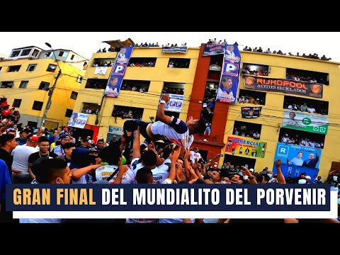 Gran final del Mundillito de El Porvenir 2022