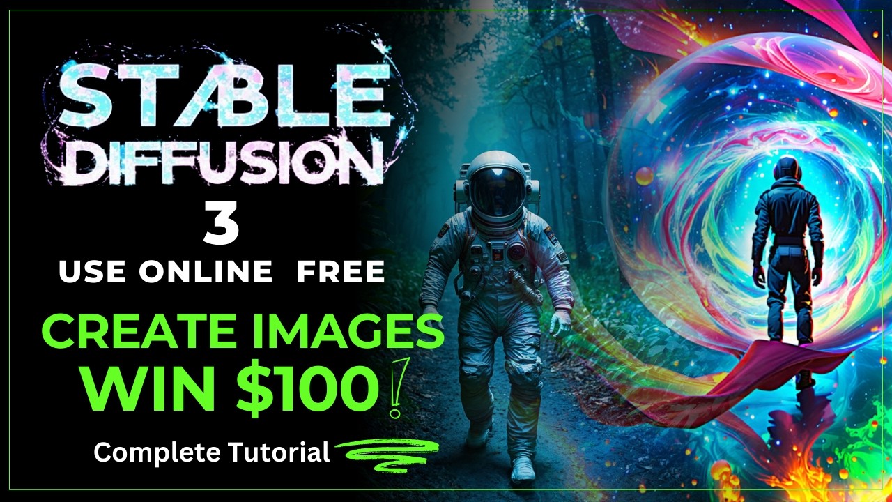 Tensor Art Complete Tutorial | WIN $100 by Creating SD3 Image for FREE