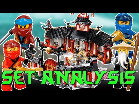 LEGO Ninjago 2019 Legacy 70670 Monastery of Spinjitzu Set Analysis