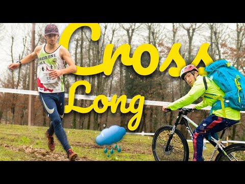Je participe au championnat DEPARTEMENTAL de CROSS (On y va à vélo, 42km 😅)