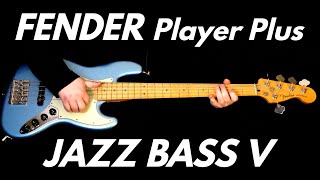 Video thumbnail for Fender Player Plus JAZZ BASS V Opal Spark | Tone Test by Bart FUNK Bass