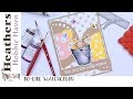 No Line Watercolor Honey Bee Stamps Oh My Whiskers Card 2