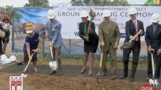 Mayor Bowser Attends Hine School Redevelopment Groundbreaking, 7/17/15