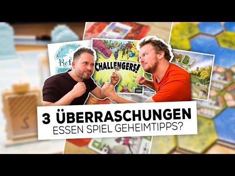 3 Überraschungen von der SPIEL 2022 🔍 Was ist mein Geheimtipp?