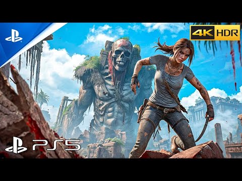 (PS5) The Tomb Raider | LOOKS ABSOLUTELY AMAZING | Ultra Realistic Graphics Gameplay [4K 60FPS HDR]