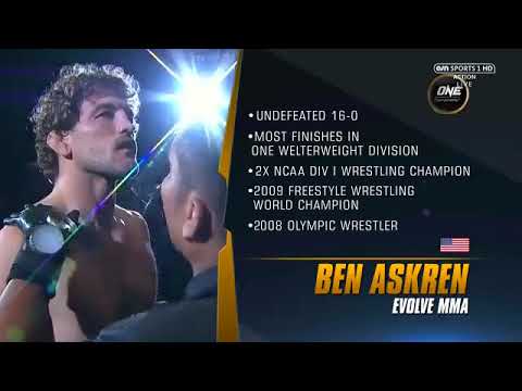 Ben Askren vs Zebaztian Kadestam full fight
