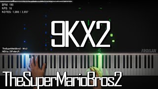 Cover art for 『Playable MIDI / Concert Creator』 TheSuperMarioBros2 - 9KX2