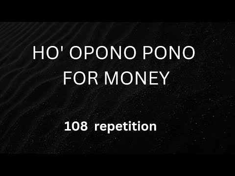 Ho'opono pono prayer for money 108 times