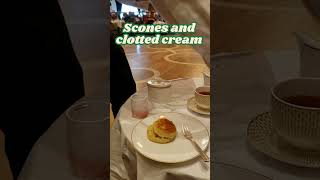 Elegance Poured: High Tea on the Queen Elizabeth   White star service#cunard#cruise#queenelizabeth