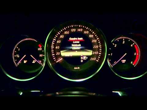 Mercedes-Benz CLS Shooting Break. Cuadro de instrumentos