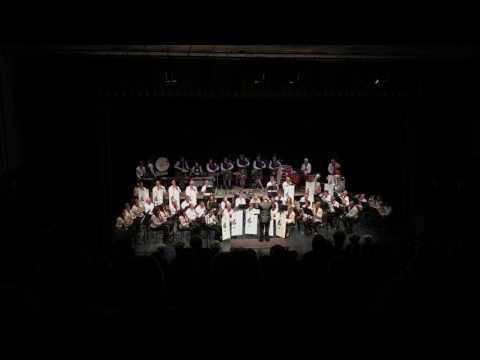 Flanders Red Cross Pipe Band ft. harmonie Sint-Cecilia Sint-Gillis-Waas - Highland Cathedral