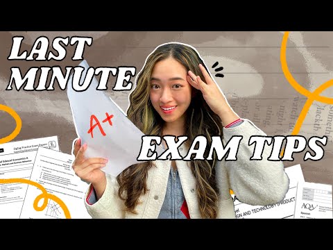 LAST MINUTE EXAM TIPS to SAVE YOUR GRADES (stop crying from stress bestie) 💪