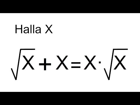 ¿SABES RESOLVER ESTA ECUACIÓN IRRACIONAL? Álgebra Básica