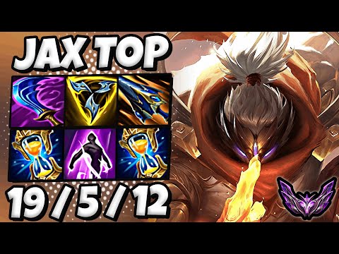 Jax vs Jayce TOP [ TripleKill ] Korea Master Patch 25.22 ✅