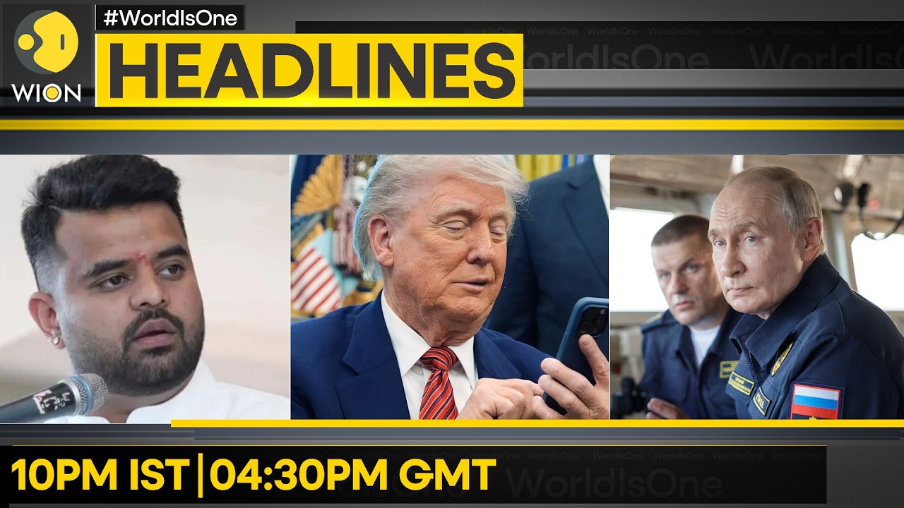 Russia-Ukraine War | Houthis Target Saudi | Iran Mocks Trump | Prajwal Revanna Loses VIP Jail Perks