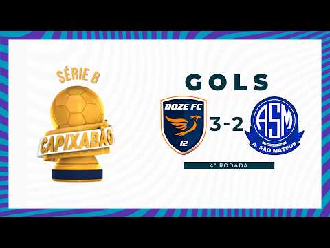 GOLS - DOZE 3x2 AUDAX SÃO MATEUS - CAPIXABÃO SÉRIE B 2026