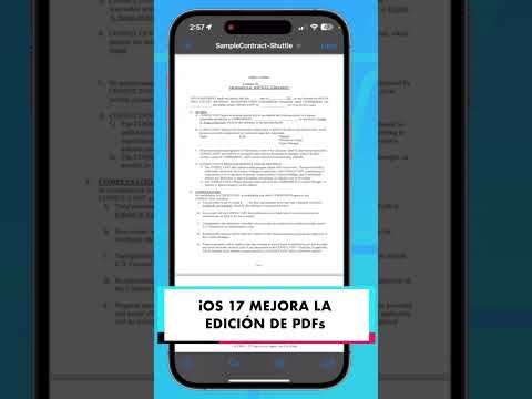 iOS 15: Cómo editar documentos PDF en la aplicación de Archivos