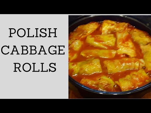 Cabbage rolls (Polish Gołąbki )Easy Step by Step Recipe For Making Your Own at home