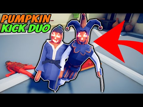 🎃Pumpkin Kick Duo! Jester & Taekwondo vs EVERY FACTION - Totally Accurate Battle Simulator TABS MOD