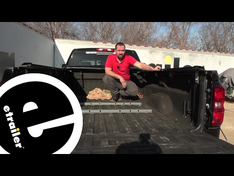 B and W 5th Wheel Trailer Hitch Base Rails Kit Installation - 2015 Chevrolet Silverado 2500