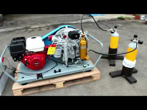HPDMC 9cfm gasoline scuba compressor for diving breathe