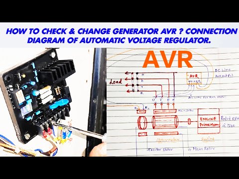 DG SET AVR IN HINDI !! HOW TO CHECK GENERATOR AVR IS WORKING OR NOT? LIVE REPLACEMENT OF AVR!!